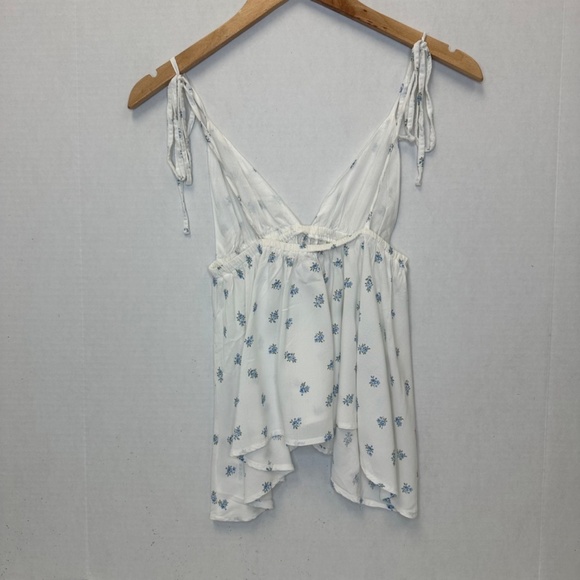 Princess Polly Floral Tie-Strap Babydoll Cami size 2 - Picture 2 of 8